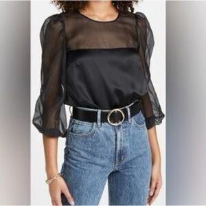 Cami NYC Penelope Black Bodysuit